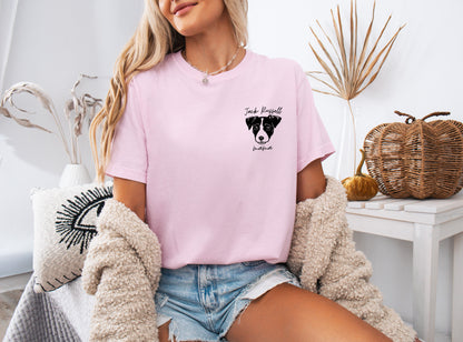 Jack Russell Dog Mom Comfort Colors T Shirt