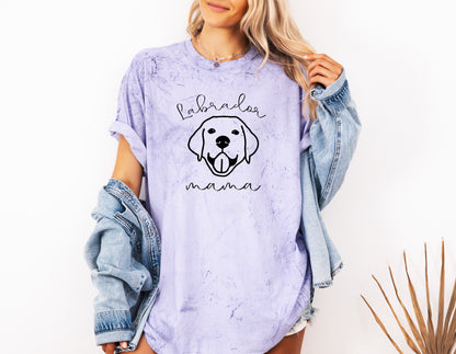 Labrador Retriever Dog Mom Comfort Colors T Shirt (Copy)