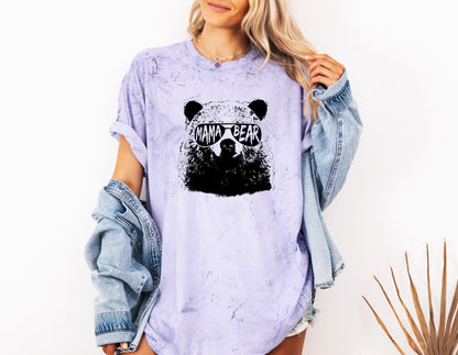 Mamabear Mama Bear Garment Dyed T Shirt