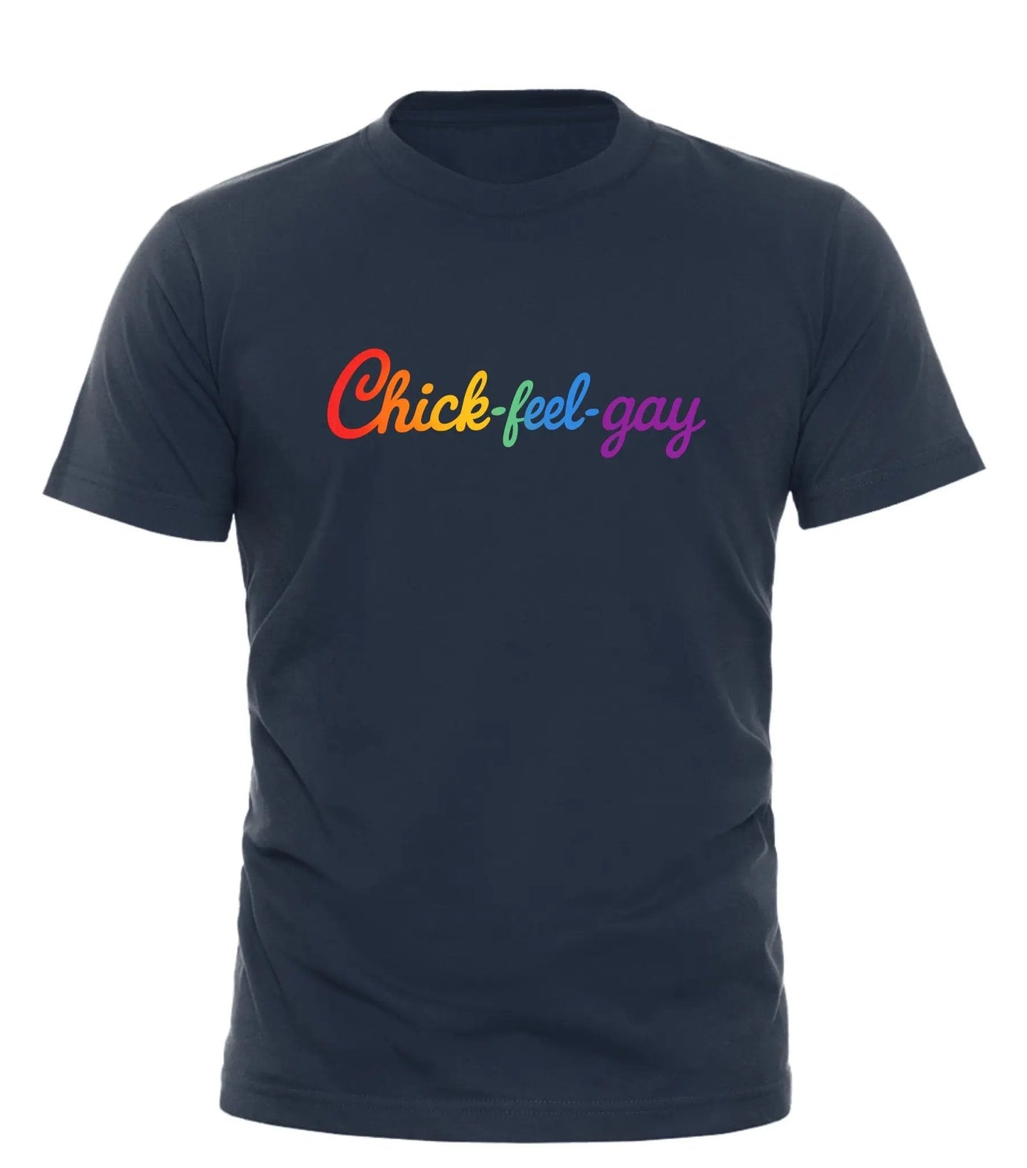 GOOD TROUBLE FASHION Chick-feel-gay Graphic Tee
