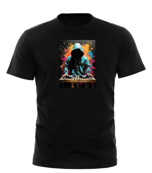 GOOD TROUBLE FASHION DJ Play My Song Tee – Graphic Hoodie DJ Shirt