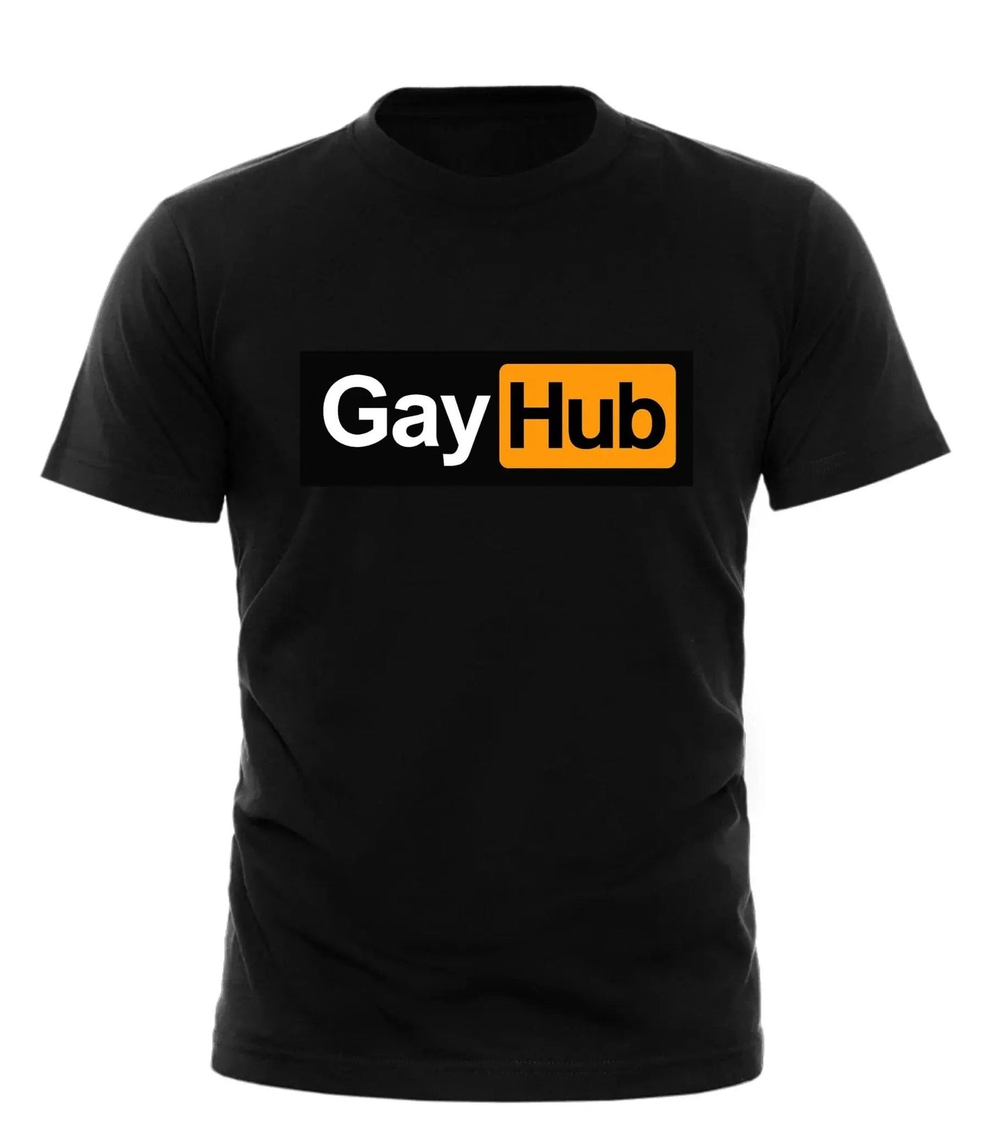 GOOD TROUBLE FASHION Gay Hub Parody Shirt - Humor Tee