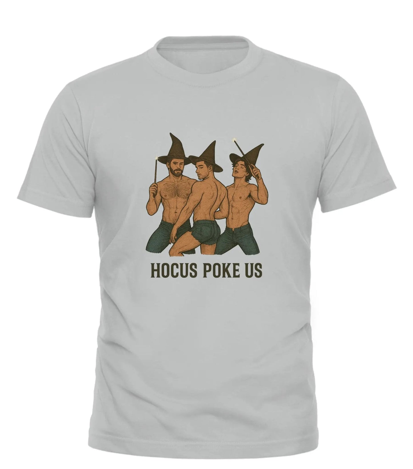 GOOD TROUBLE FASHION Graphic Hocus Poke Us novelty tee