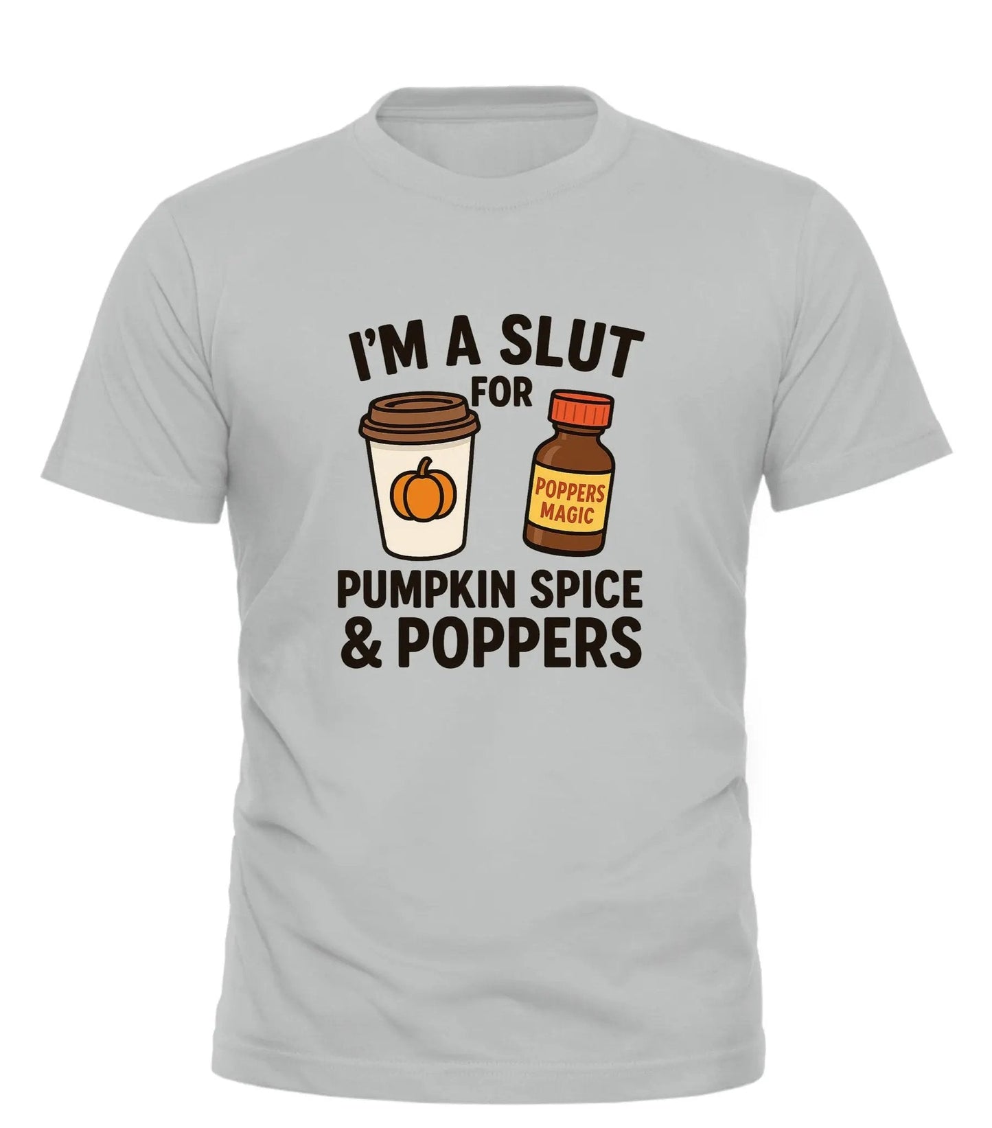 GOOD TROUBLE FASHION Pumpkin Spice and Poppers Tee
