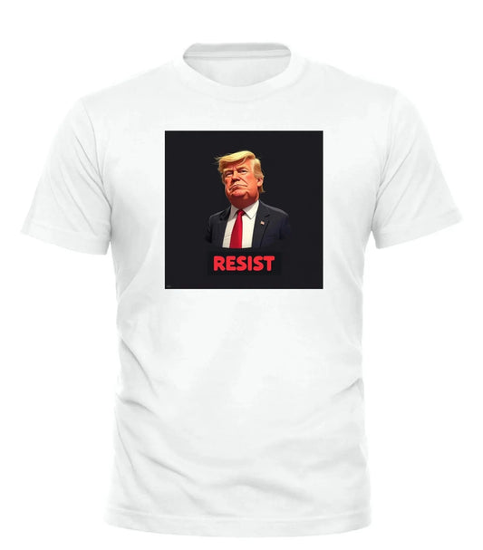 GOOD TROUBLE FASHION Resist Trump Graphic Tee