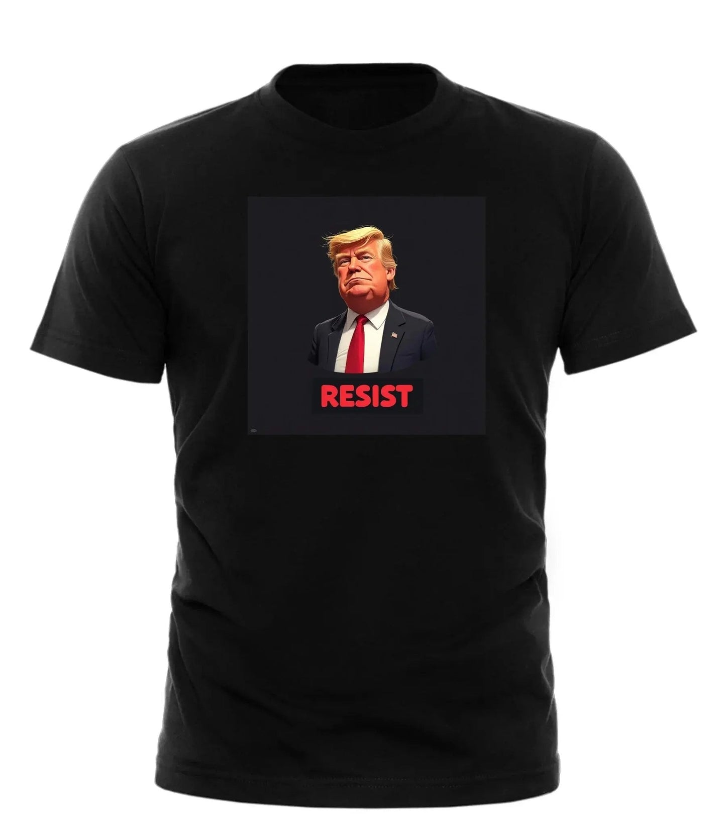 GOOD TROUBLE FASHION Resist Trump Graphic Tee