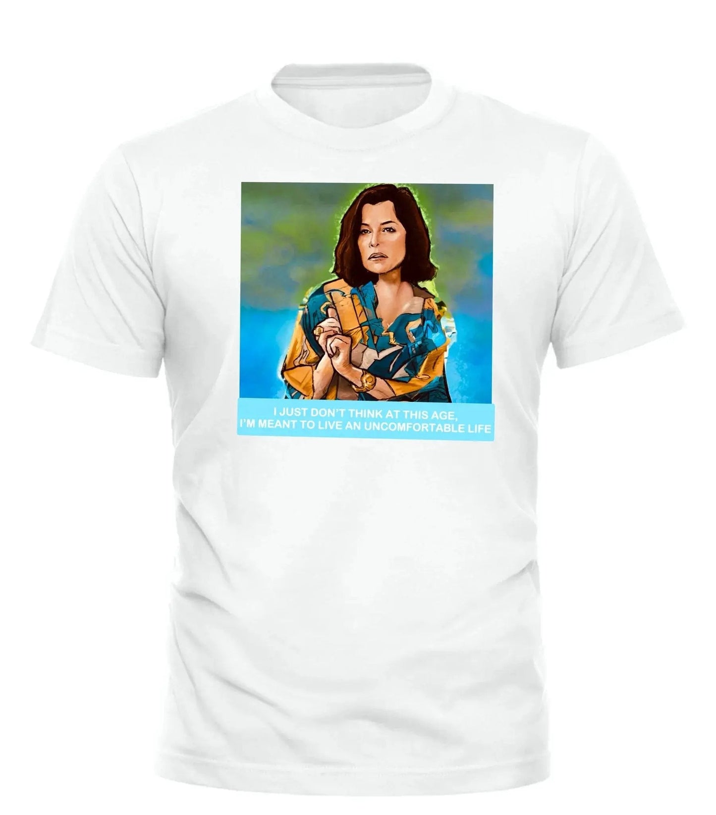 GOOD TROUBLE FASHION Uncomfortable Life Graphic Tee