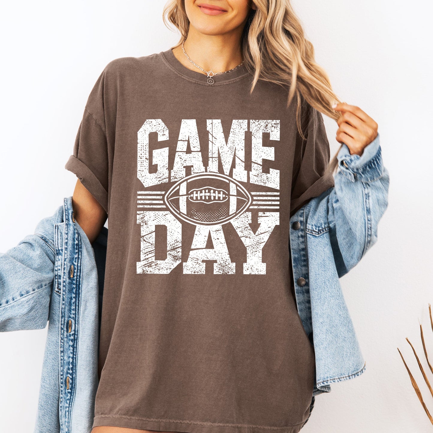 Game Day, Varsity, Football, Sports, Big Game, Touchdown, Tailgate Party Tshirt Comfort Colors T-Shirt