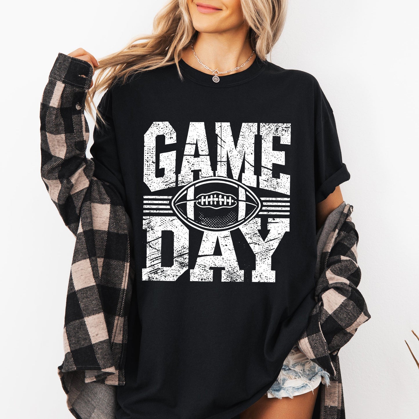 Game Day, Varsity, Football, Sports, Big Game, Touchdown, Tailgate Party Tshirt Comfort Colors T-Shirt