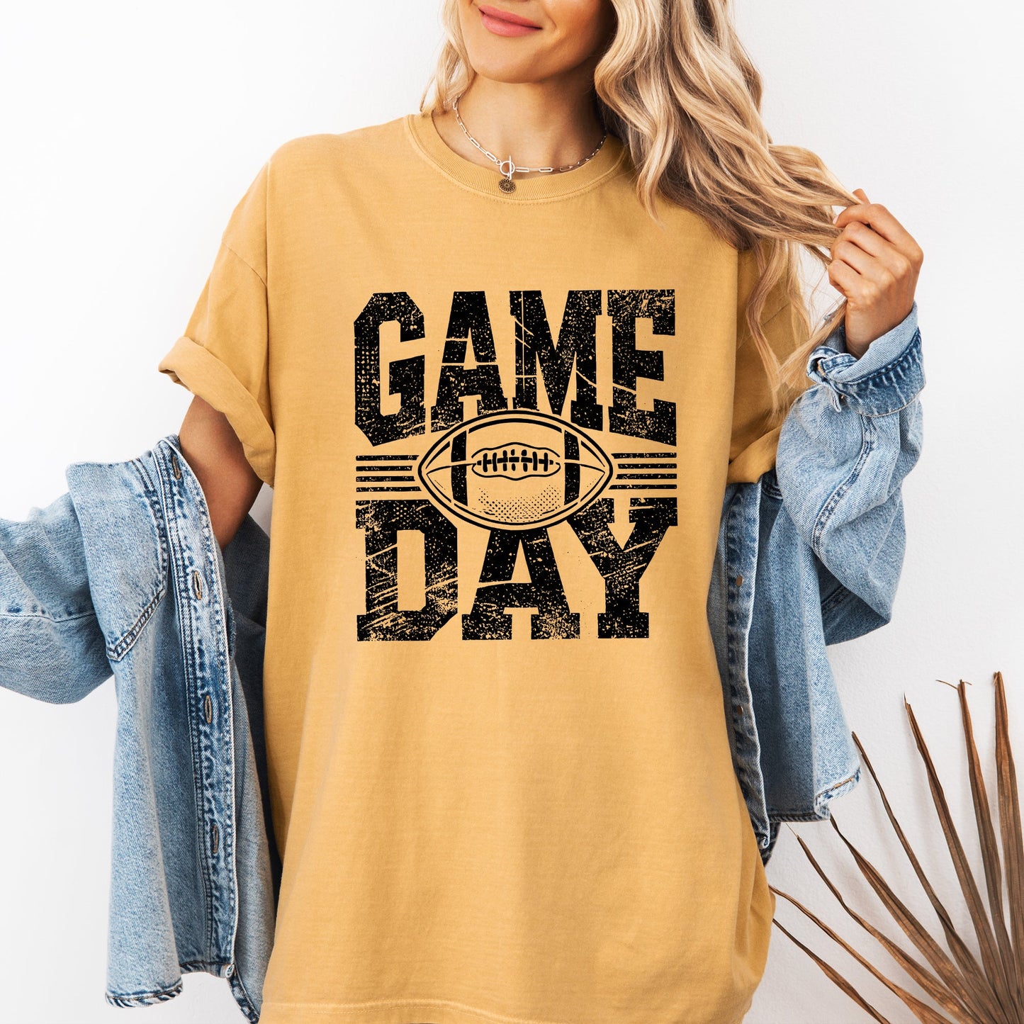 Game Day, Varsity, Football, Sports, Big Game, Touchdown, Tailgate Party Tshirt Comfort Colors T-Shirt