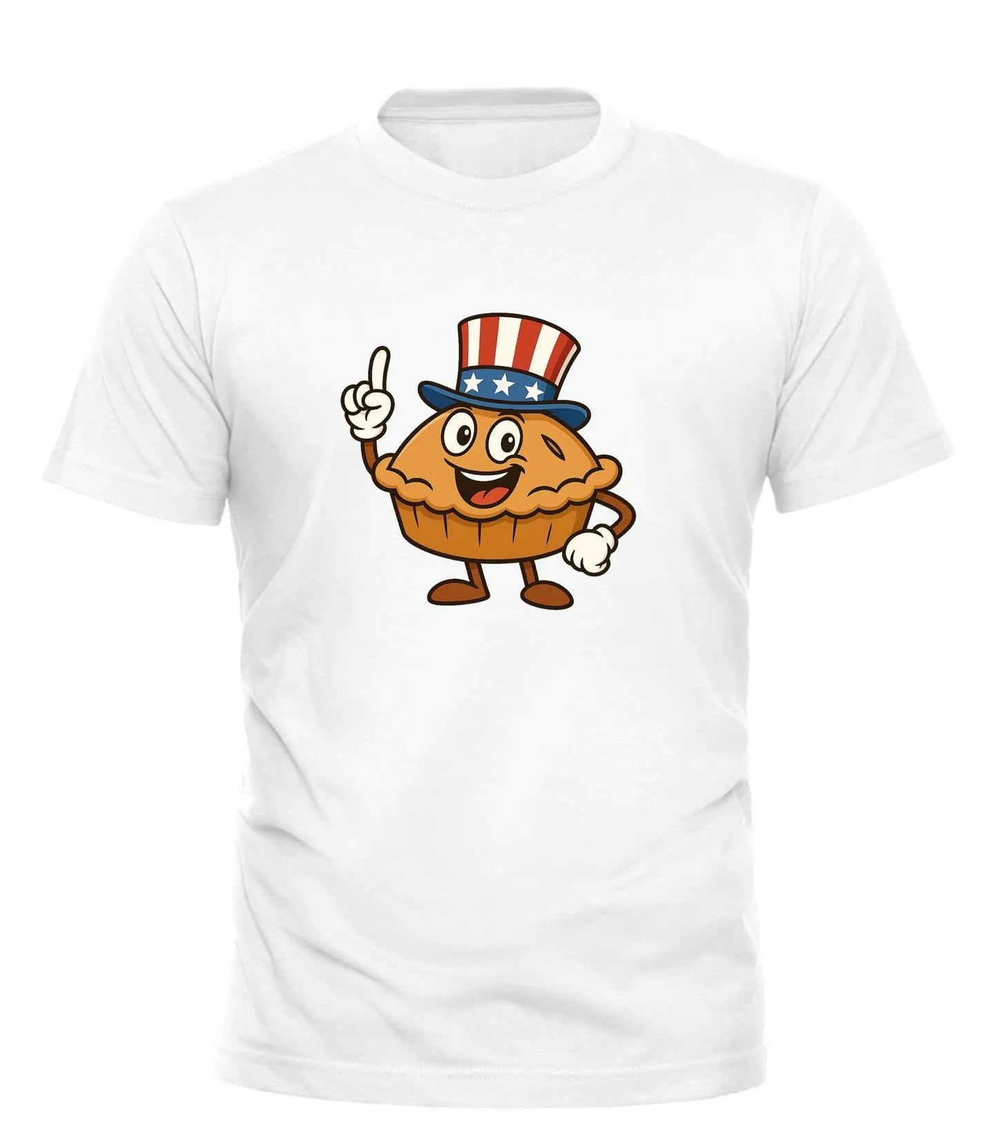 Good Trouble American Pie Graphic Tee with Humor