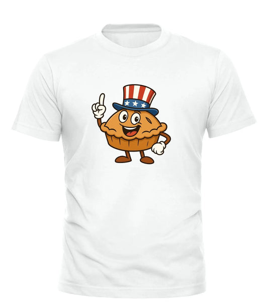 Good Trouble American Pie Graphic Tee with Humor