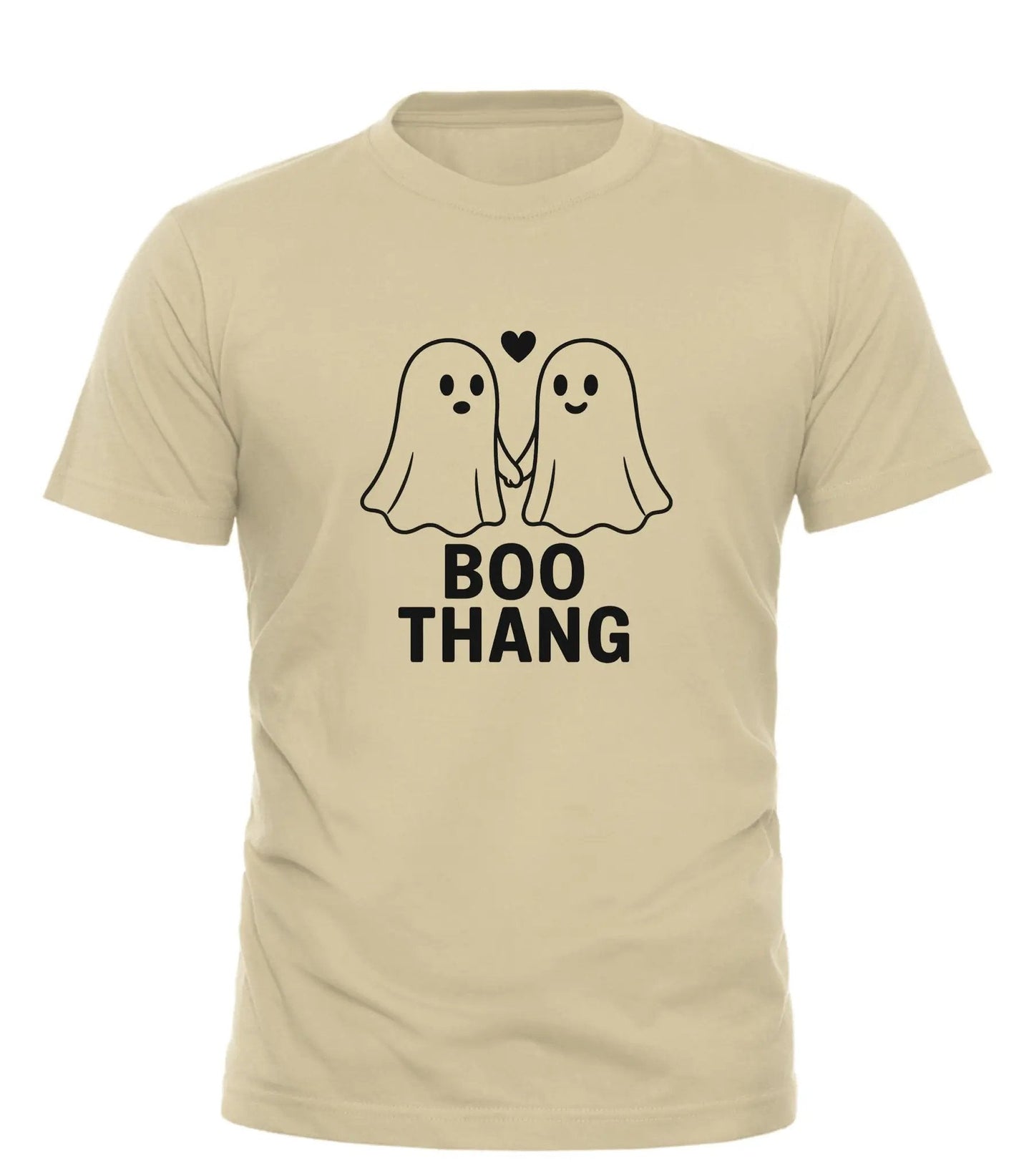 Good Trouble Fashion Boo Thang Graphic Tee with Ghosts