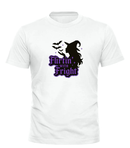 Good Trouble Fashion Flirting With Fright t-shirt Soft Tee