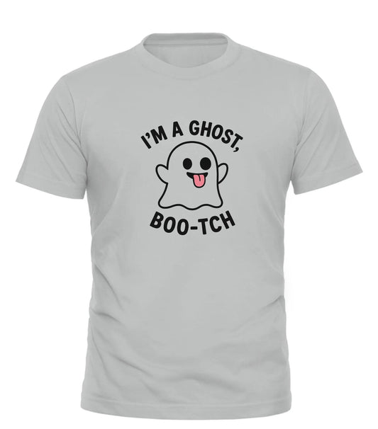 Good Trouble Fashion Funny Ghost T-Shirt with Humor
