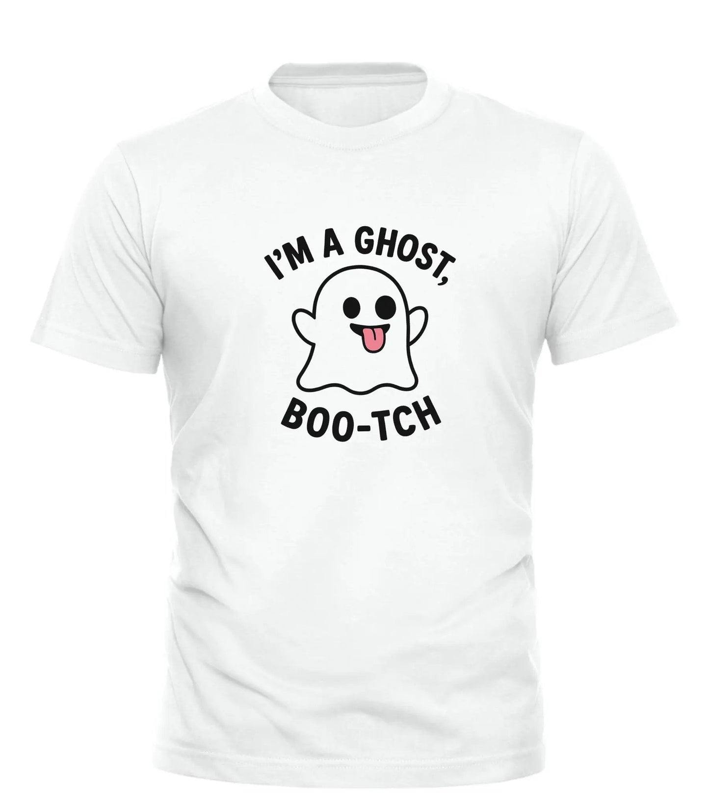 Good Trouble Fashion Funny Ghost T-Shirt with Humor