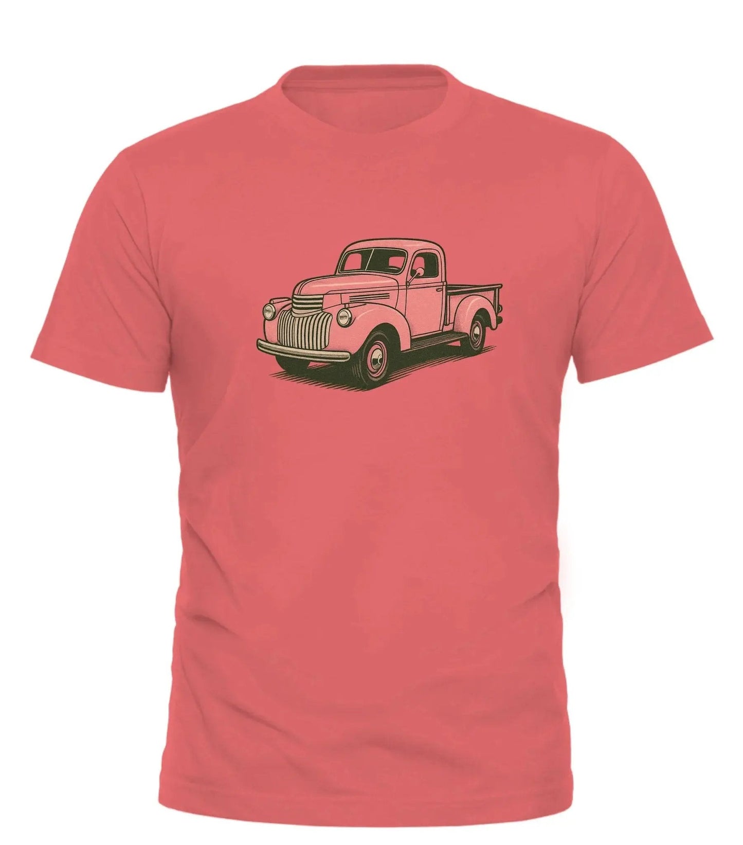 Good Trouble Fashion Pink Pickup Truck T-Shirt