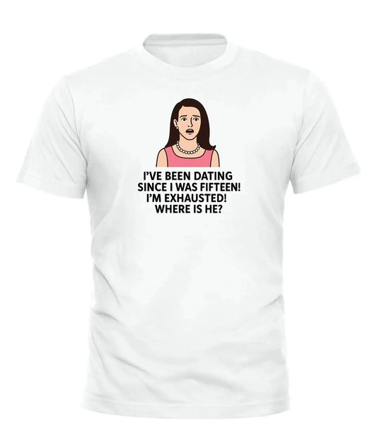 Good Trouble Fashion Tired Charlotte Quote T-Shirt