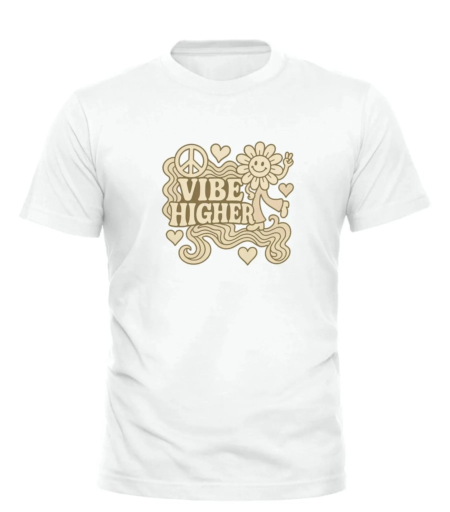 Good Trouble Fashion Vibe Higher Graphic Tee - Bold, Fun Style