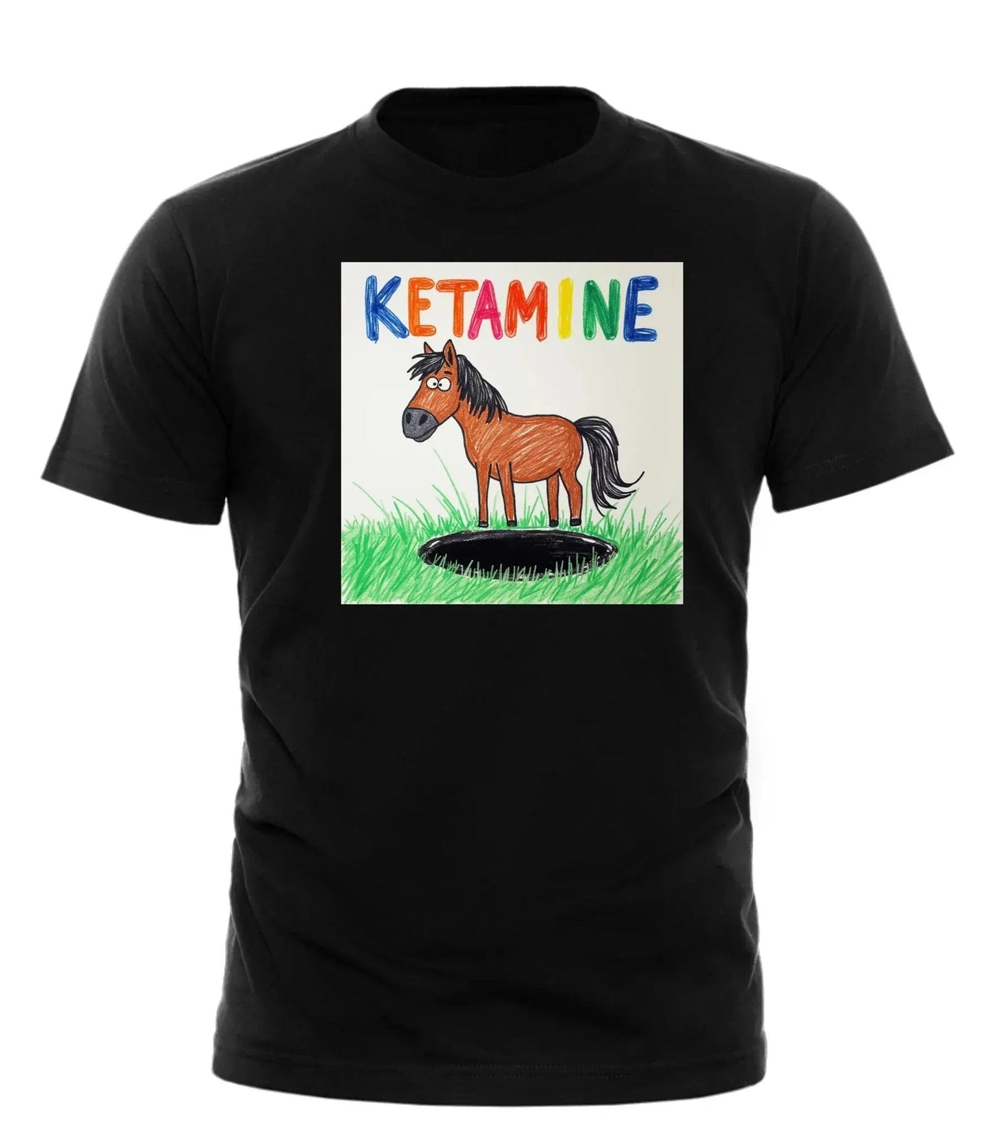 Good Trouble Garments Ketamine Horse T-Shirt