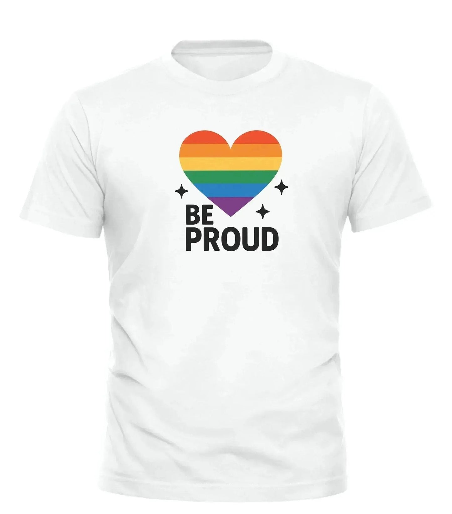 Good Trouble Garments Unisex Be Proud Tee