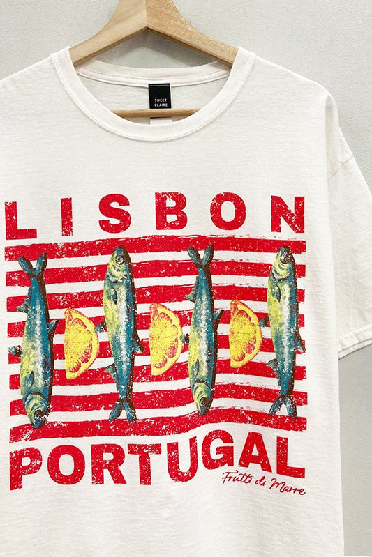 Lisbon Portugal Graphic Tee