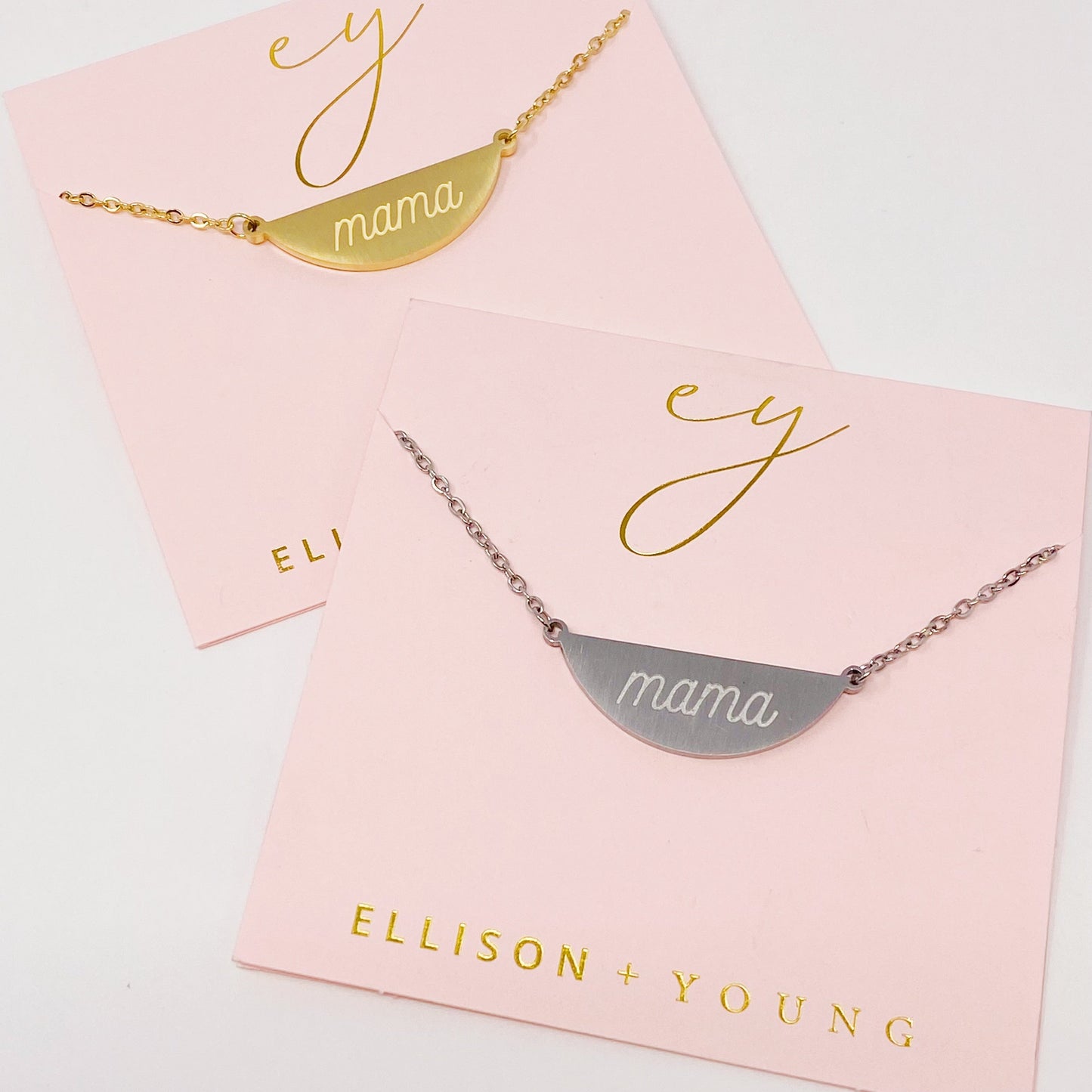 Hamilton Sphere Mama Necklace - Aaria Tees