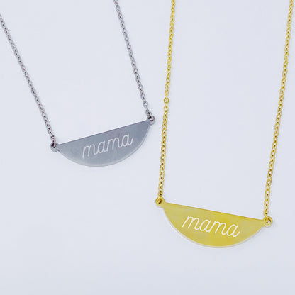 Hamilton Sphere Mama Necklace - Aaria Tees