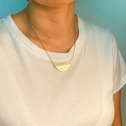 Hamilton Sphere Mama Necklace - Aaria Tees