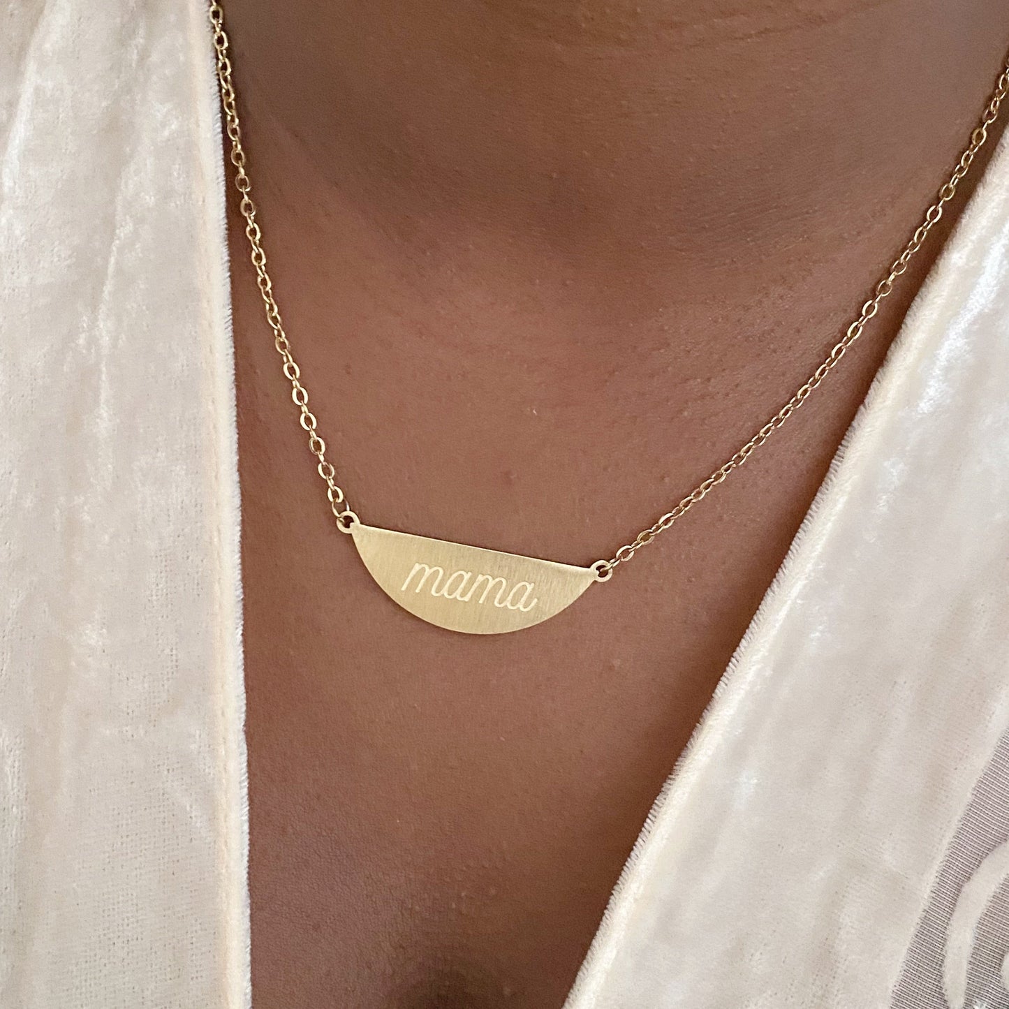 Hamilton Sphere Mama Necklace - Aaria Tees