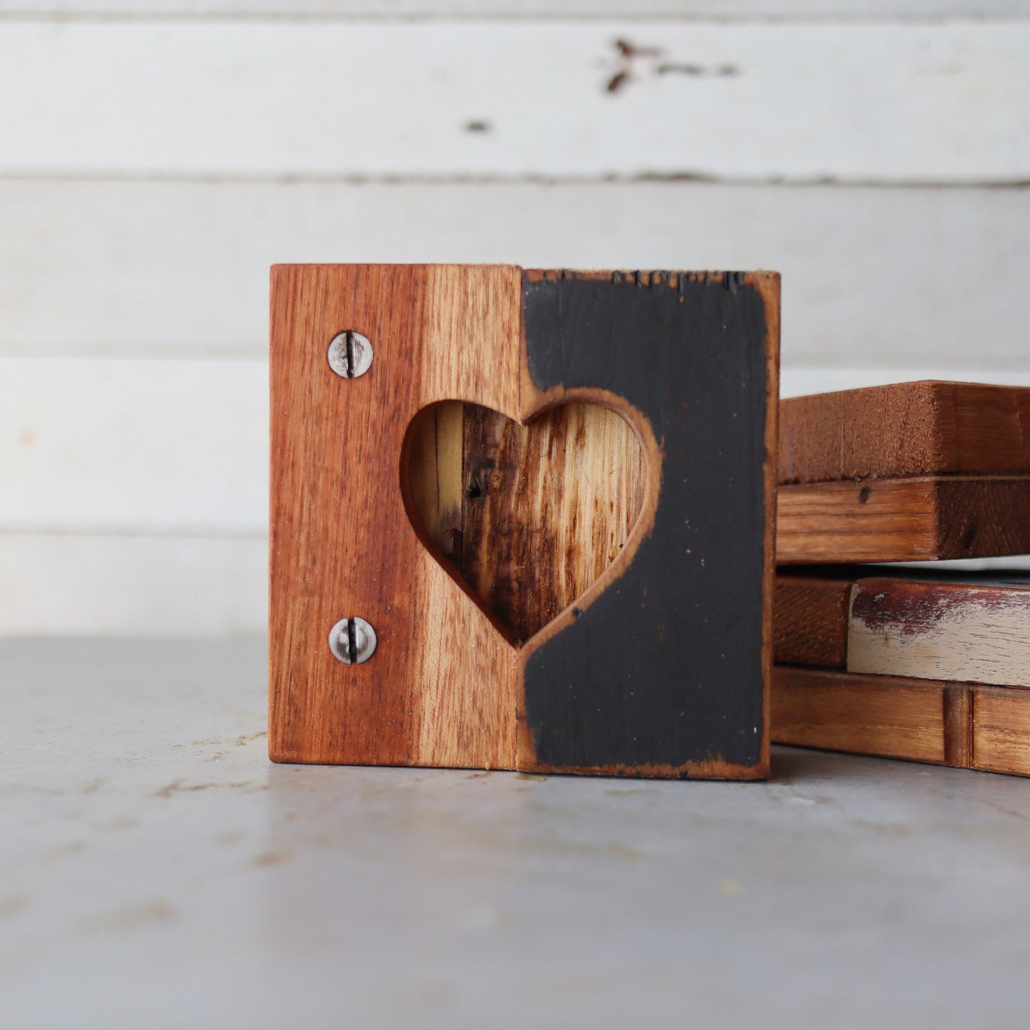 Rustic Heart Tiles
