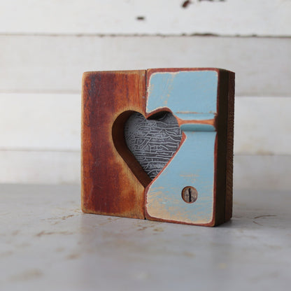 Rustic Heart Tiles