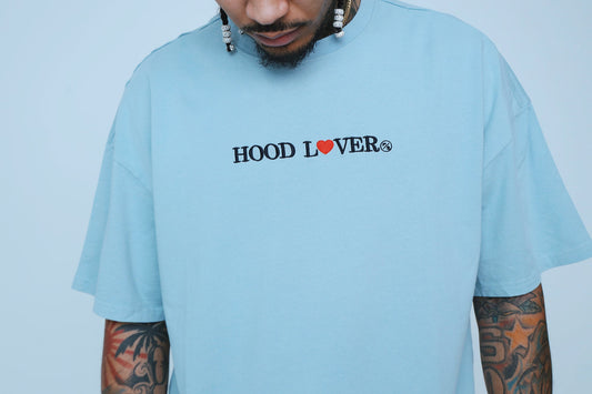 Hood Lover (Vintage Denim - Oversize Shirt) - Aaria Tees