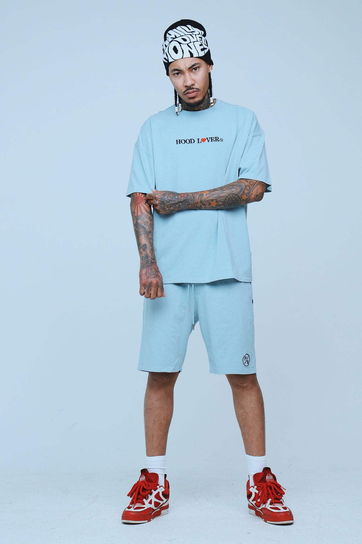 Hood Lover (Vintage Denim - Oversize Shirt) - Aaria Tees