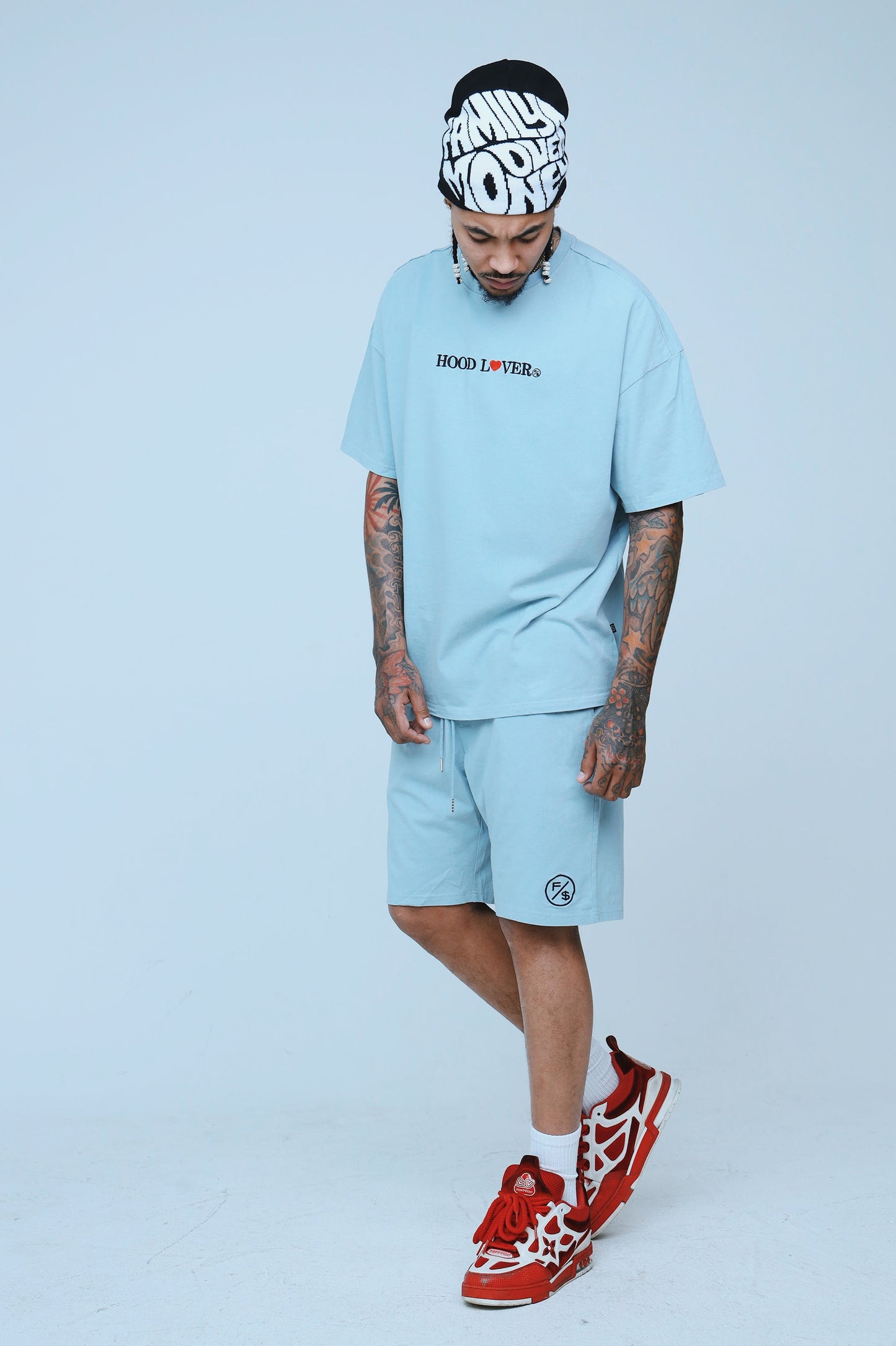 Hood Lover (Vintage Denim - Oversize Shirt) - Aaria Tees