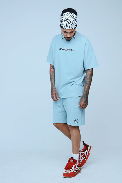 Hood Lover (Vintage Denim - Oversize Shirt) - Aaria Tees