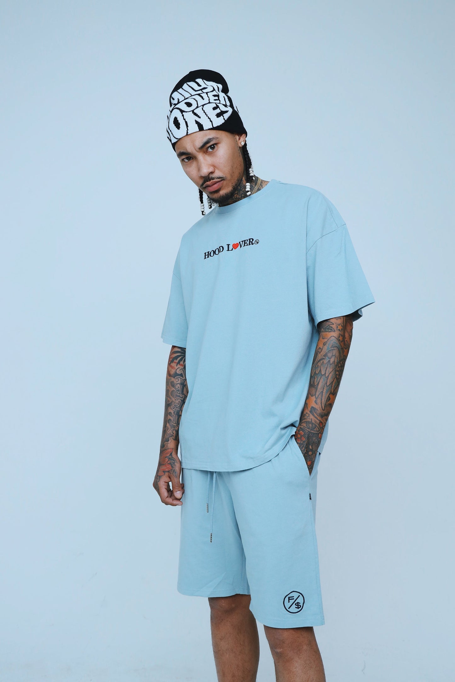 Hood Lover (Vintage Denim - Oversize Shirt) - Aaria Tees