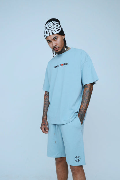 Hood Lover (Vintage Denim - Oversize Shirt) - Aaria Tees