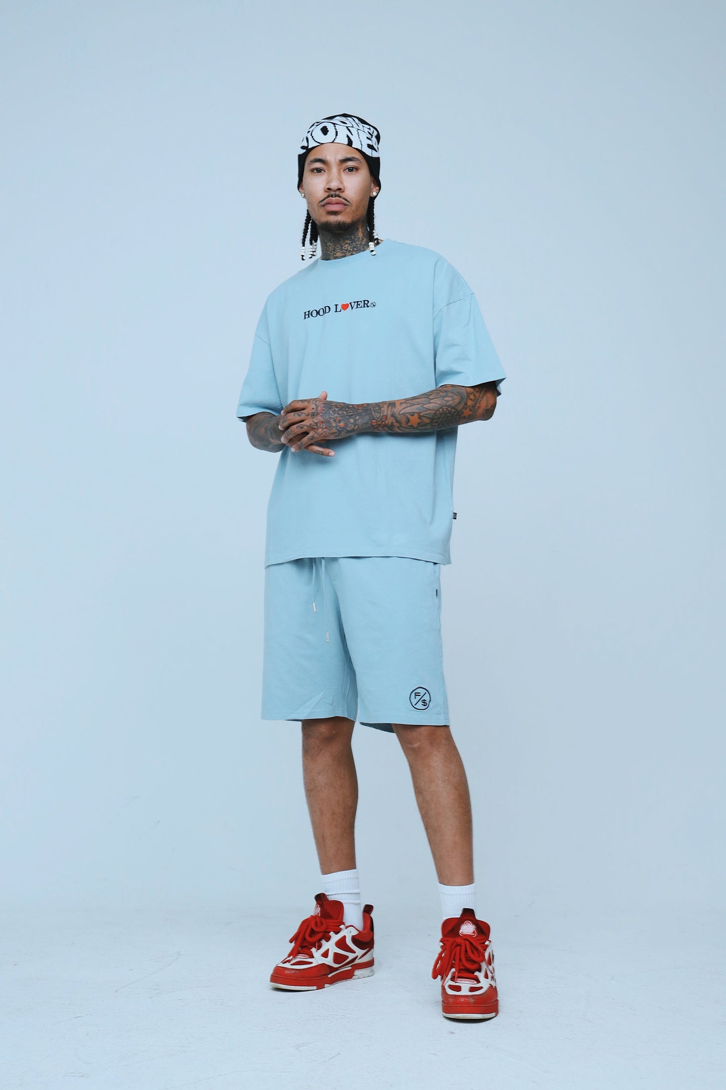 Hood Lover (Vintage Denim - Oversize Shirt) - Aaria Tees