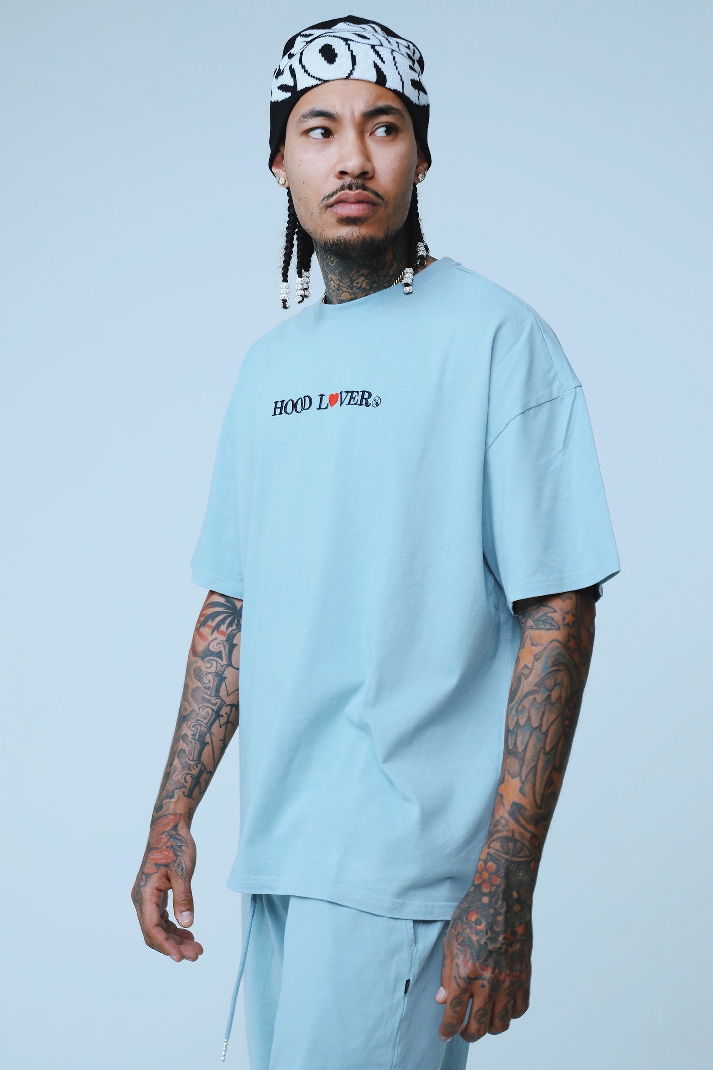 Hood Lover (Vintage Denim - Oversize Shirt) - Aaria Tees