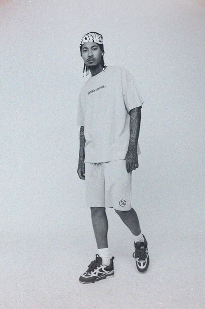Hood Lover (Vintage Denim - Oversize Shirt) - Aaria Tees