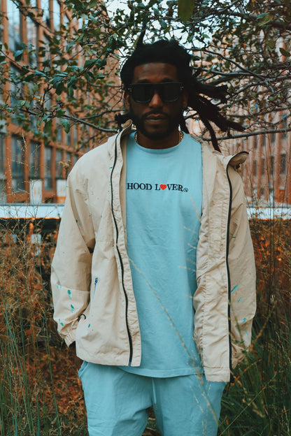 Hood Lover (Vintage Denim - Oversize Shirt) - Aaria Tees
