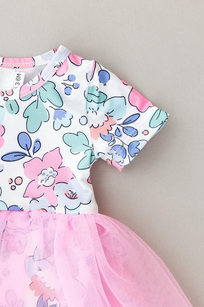 SALE Hydrangea Tutu Bodysuit