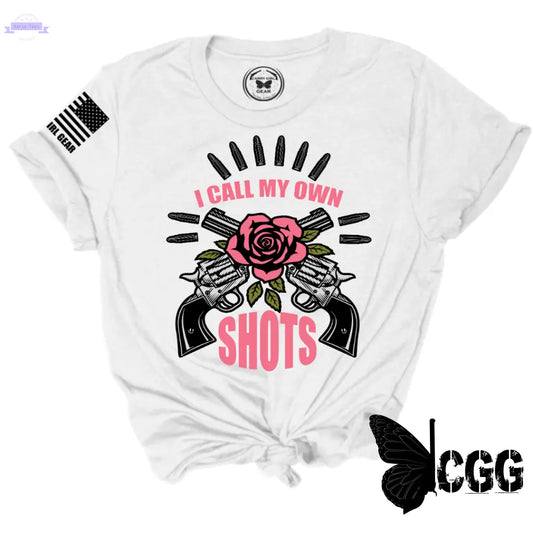 I CALL MY OWN SHOTS Tee Carry Girl Gear Aaria Tees