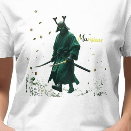 Munsieur St. Patrick's Day Collection for Women | Emerald Green Celtic Warrior T-Shirt