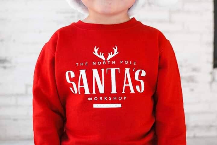 Santa's North Pole Workshop Pullover