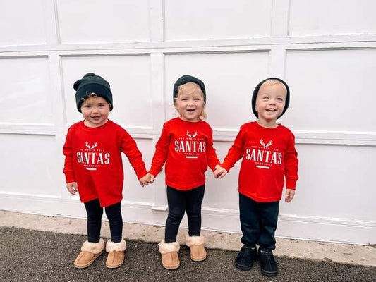 Santa's North Pole Workshop Long Sleeve