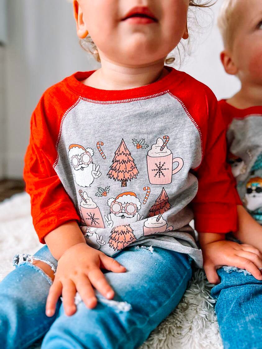 Cool Santa Raglan