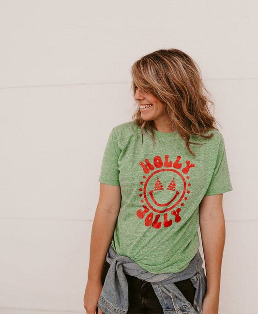 Holly Jolly Adult Shirt