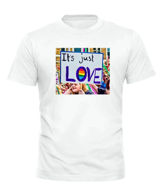 IT’S JUST LOVE PRIDE TEE